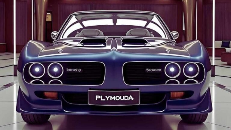 2026 Plymouth Barracuda Revealed Retro Looks Modern Muscle And A Jaw 2026 Plymouth Barracuda Revealed 768x432 